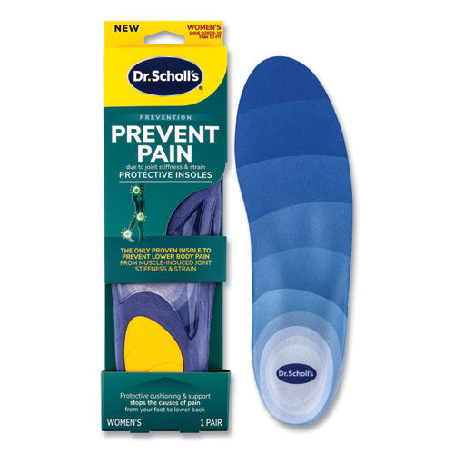 Dr. Scholl's Prevent Pain Protective Insoles for Women, Women's Sizes 6 to 10, Purple