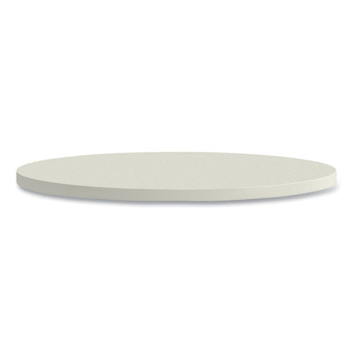 HON Between Round Table Top, 30" Diameter, Silver Mesh