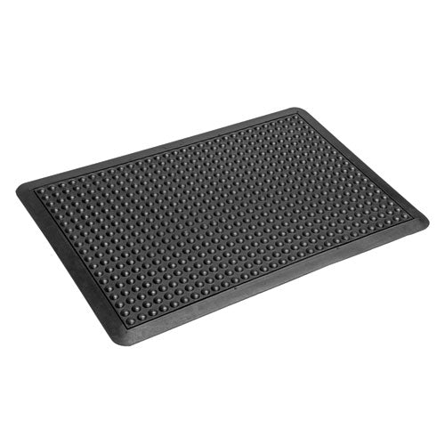 Crown Yoga-Flex, Rectangular, Black High/Low Bubble Surface, 36" x 48"