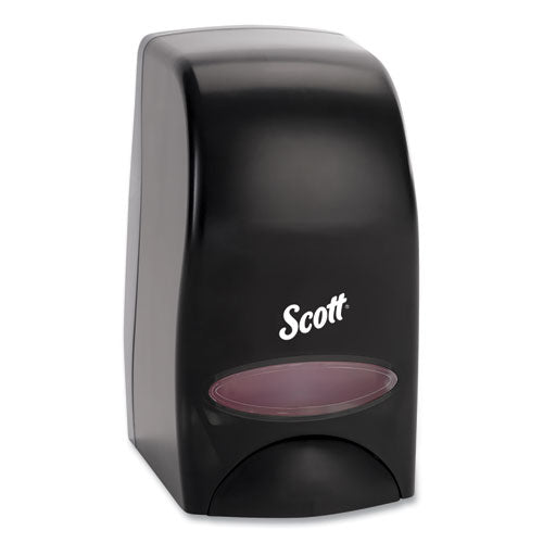 Scott Essential Manual Skin Care Dispenser, For Traditional Business, 1,000 mL, 5 x 5.25 x 8.38, Black