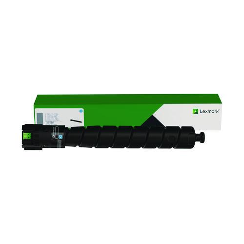 Lexmark 83D0HC0 Toner Cartridge, 22,000 Page-Yield, Cyan