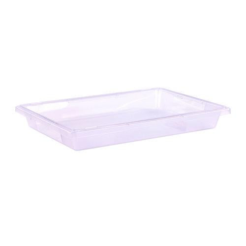 Carlisle StorPlus Polycarbonate Food Storage Container, 5 gal, 18 x 26 x 3.5, Clear, Plastic
