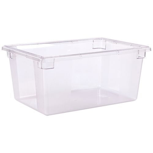 Carlisle StorPlus Polycarbonate Food Storage Container, 16.6 gal, 18 x 26 x 12, Clear, Plastic