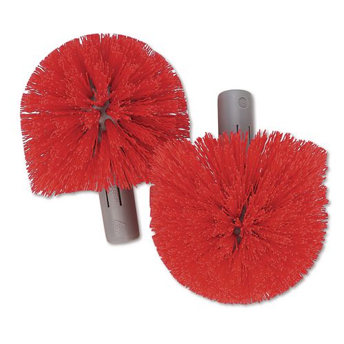 Unger Replacement Heads for Ergo Toilet-Bowl-Brush System, Red, 2/Pack, 5 Packs/Carton