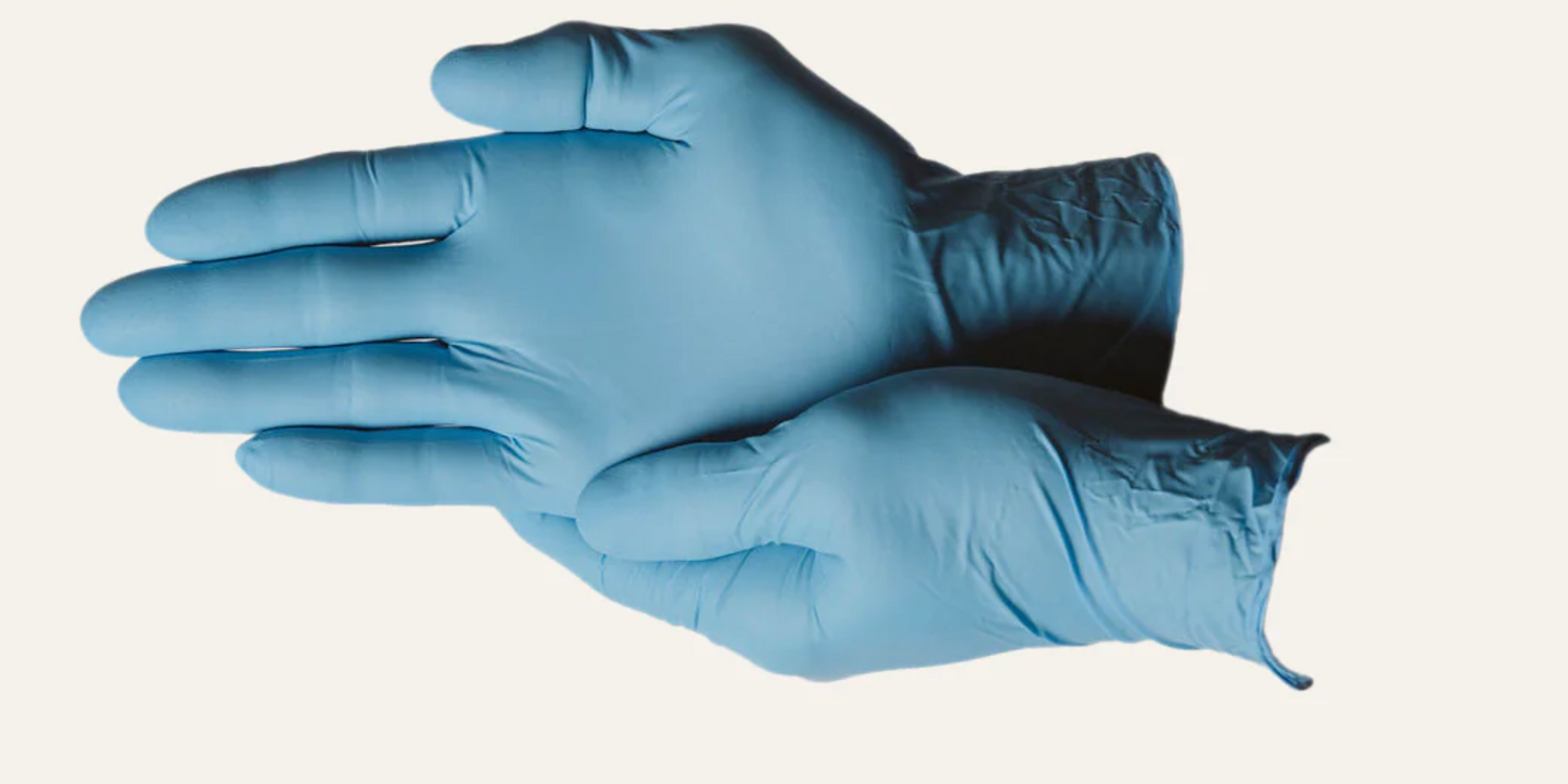 Essential 3.5 Mil Black Nitrile Disposable Exam Gloves