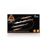 8 Mil Grizzly Grip Orange Diamond Nitrile Gloves